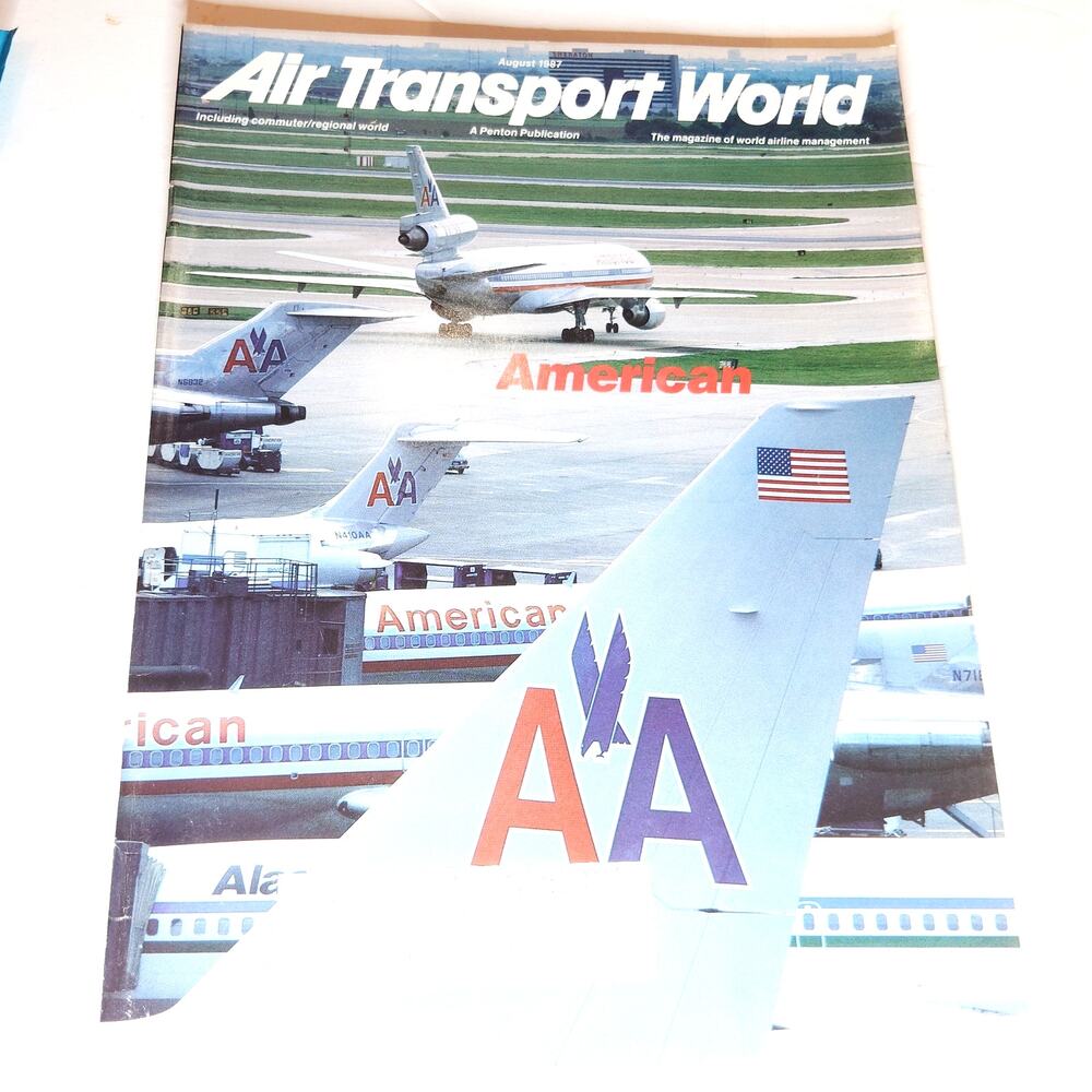 Air Transport World August 1987: Magazine of World Airline Management